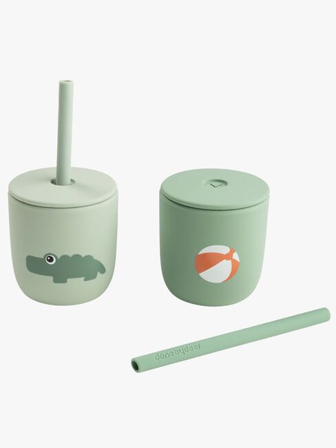 Done By Deer Playground Pillimuki Silikoni 2-pack, Green