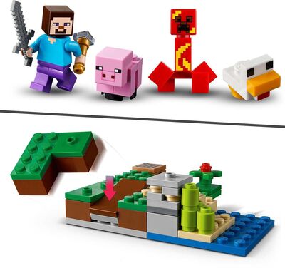 LEGO Minecraft 21177 Creeper™-väijytys