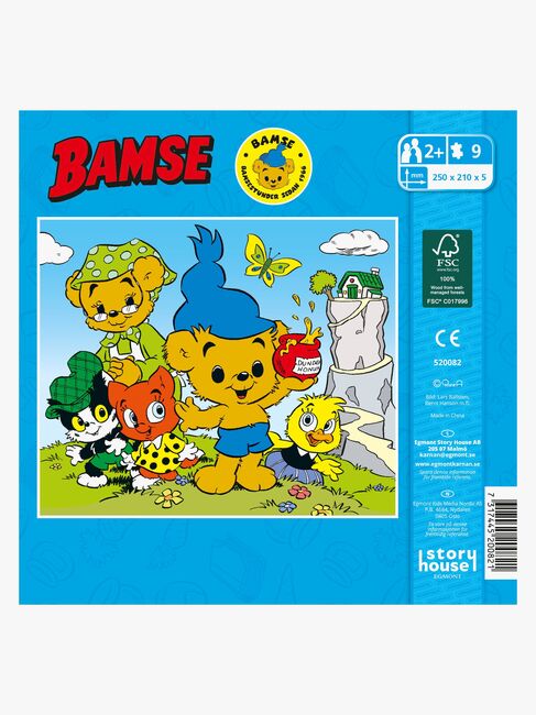 Egmont Kärnan Bamse Puinen Palapeli Kun Bamse Oli Pieni 9