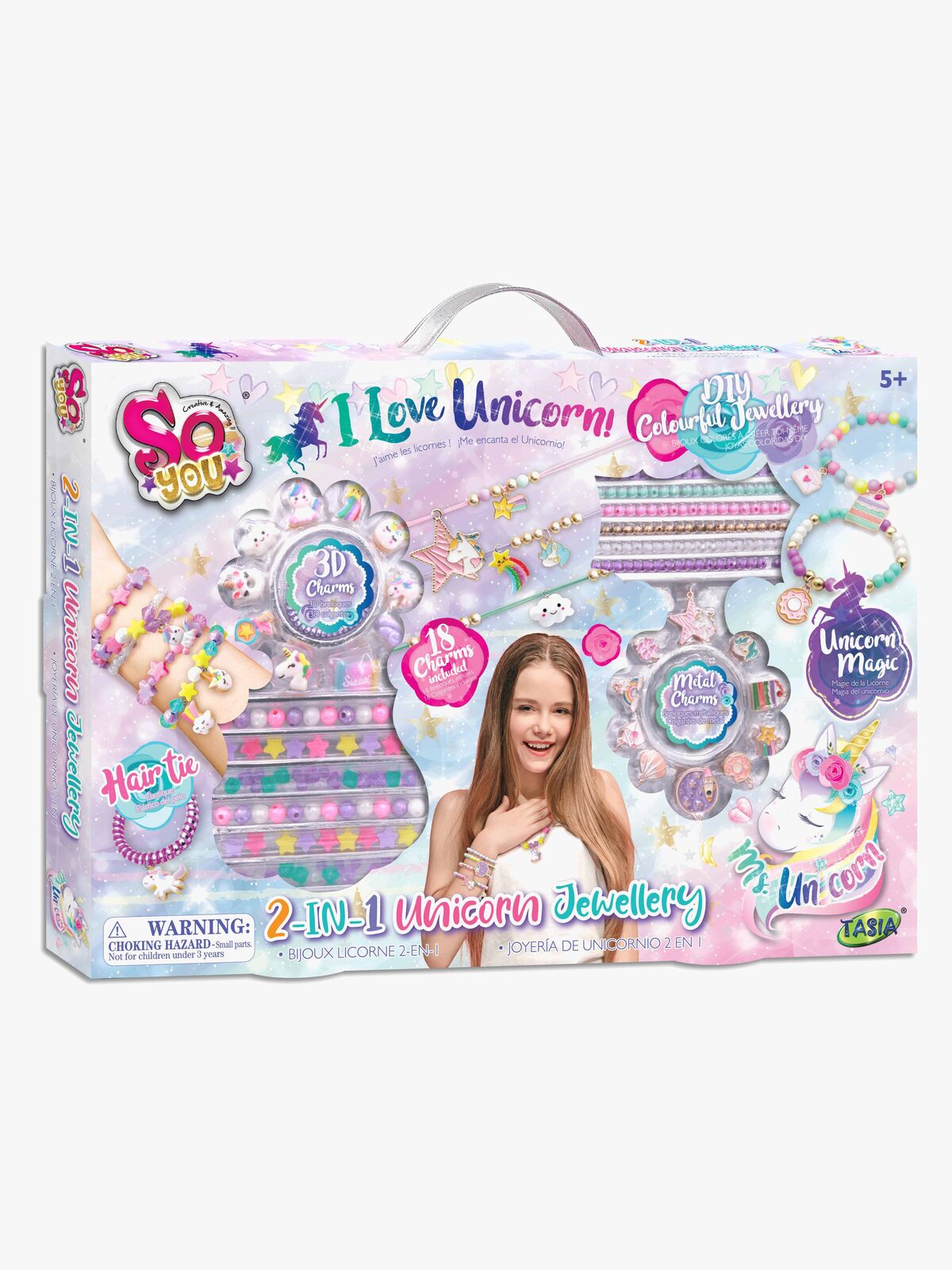 So Beads Helmisetti DIY Korut Yksisarvinen