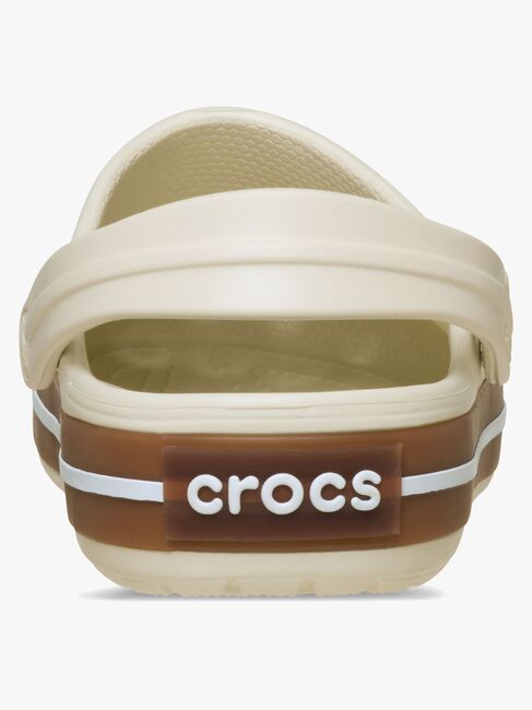 Crocs Crocband Gum Pistokkaat, Summit White
