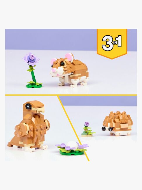 LEGO Creator 31376 Hurmaava hamsteri ja kukka