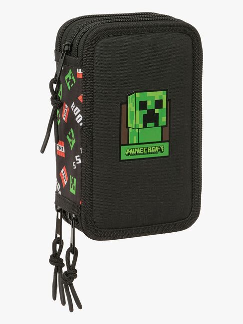 Minecraft  Täytetty Kolmilokeroinen Penaali 37 Osaa, Musta