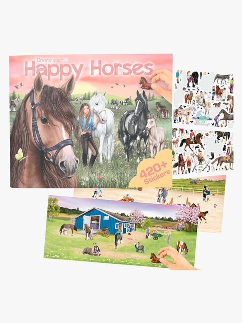 Motto Trends Puuhakirja Create Your Own Happy Horses