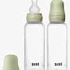 BIBS Medium Flow Tuttipullo Silikoni 2-pack 270 ml, Sage
