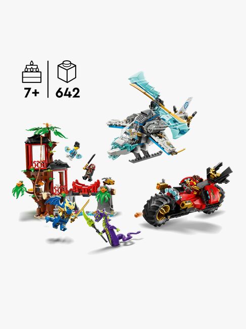 LEGO Ninjago 71857 Ninjamenopelit ja puumajataistelu