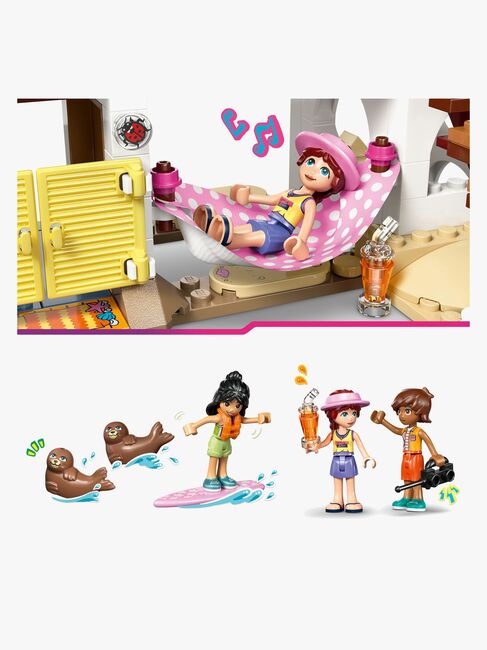 LEGO Friends 42699 Rantahuvila ja hylkeet