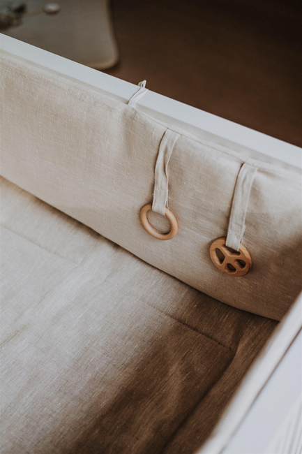 Quax Leikkikehän Matto, Natural Linen