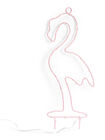 POPP Flamingo Valaisin, Vaaleanpunainen