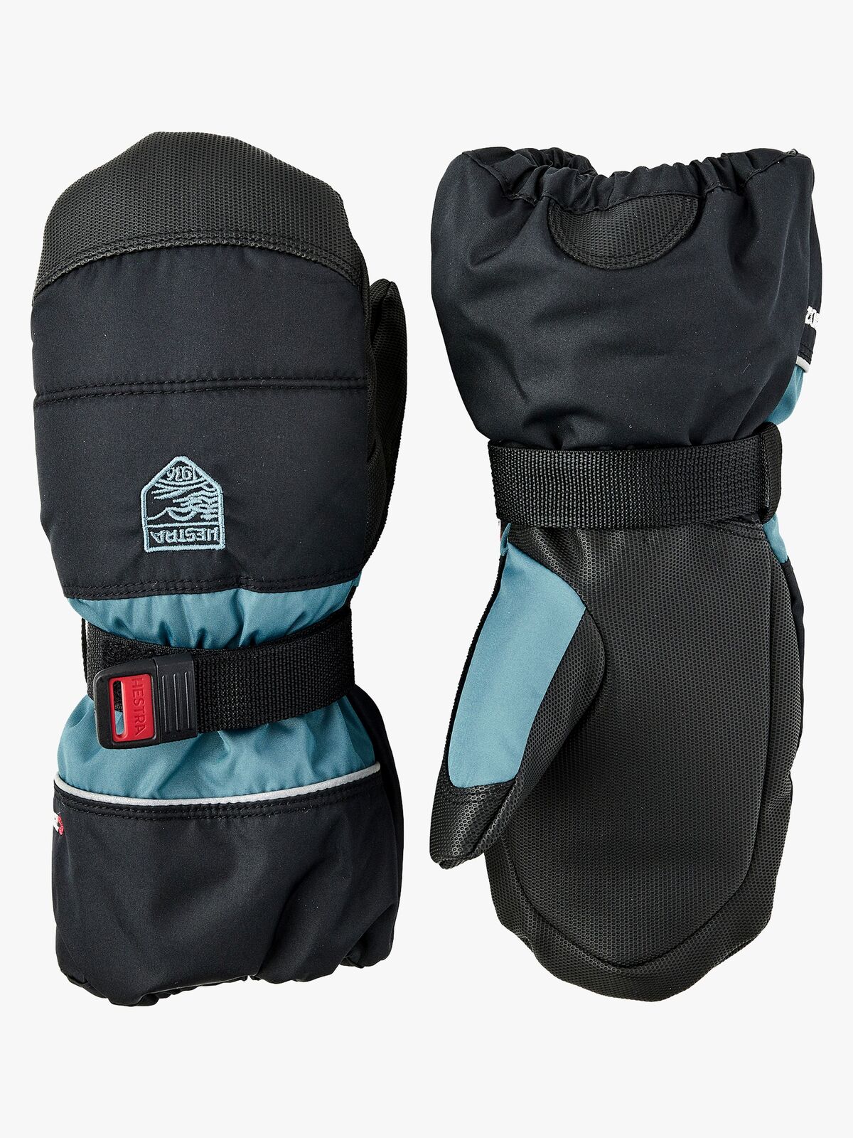 Hestra Kids Czone Rukkaset, Black/Petrol