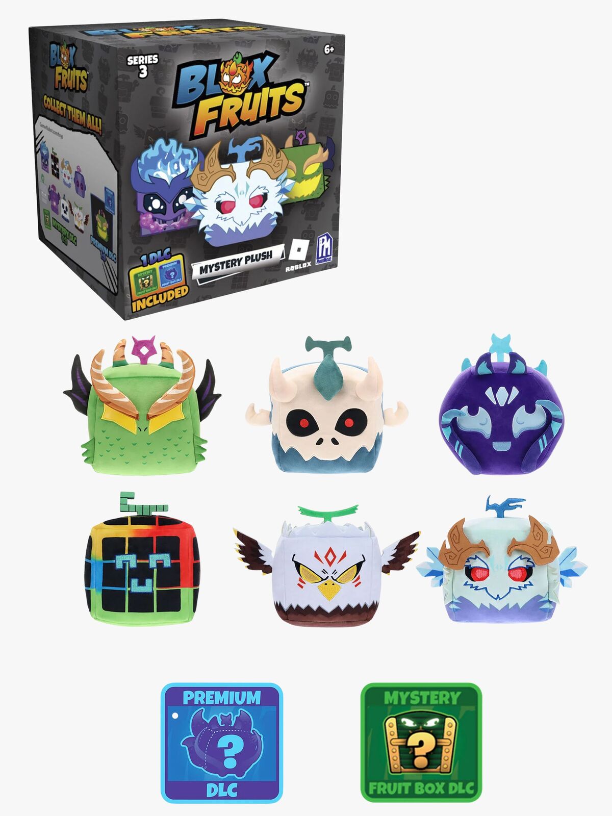 Roblox Blox Fruits Pehmolelu Series 3 20 cm Lajiteltu