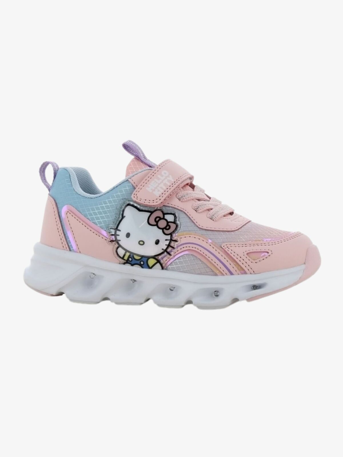 Hello Kitty  Vilkkuvat Lenkkarit, Light Pink/Light Blue