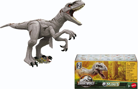 Jurassic World Super Colossal Speed Dino + Mini Dinosaurukset