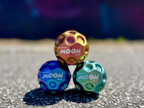 Waboba Metallic Moon Pomppupallo 1-pack Lajiteltu