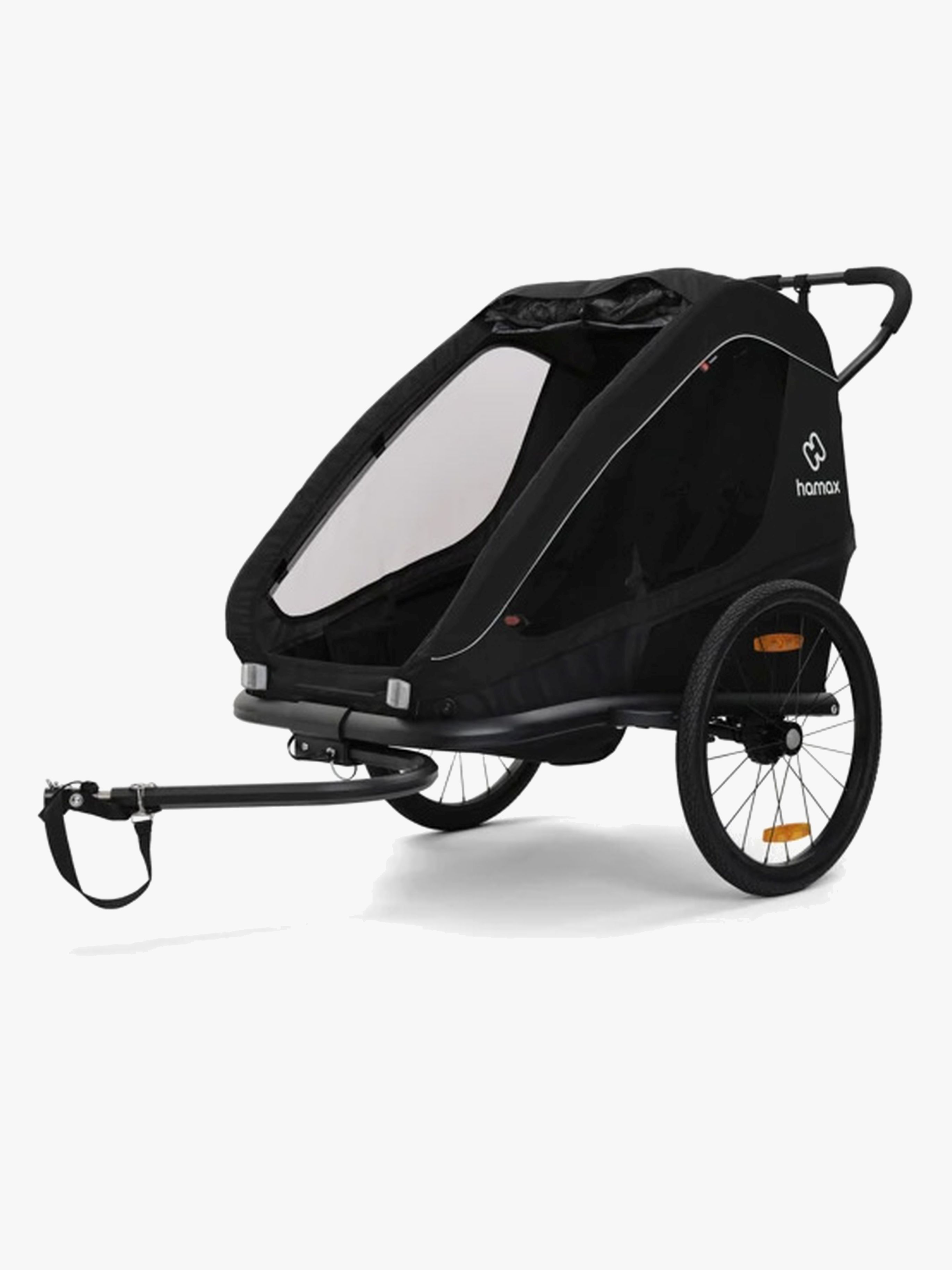 Hamax Traveller Pyöräkärry, Black/Black
