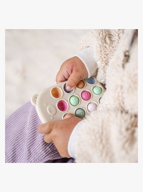 Nattou Soft Silicone Pop-it Remote Purulelu