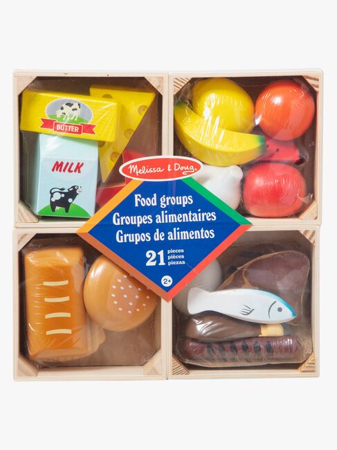Melissa & Doug, Ruokasetti  4 Laatikolla