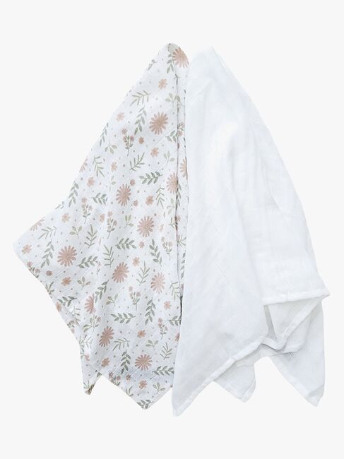 Summerville Organic Musliiniviltti 2-pack, Blossom