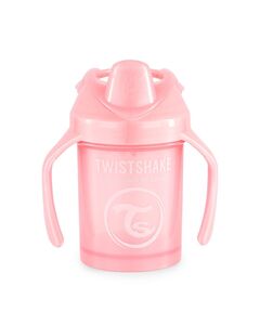 Twistshake Mini Cup Nokkamuki 230 ml, Pearl Pink