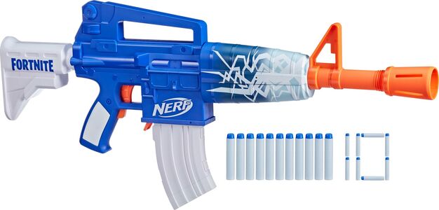NERF Fortnite Blue Shock Blasteri