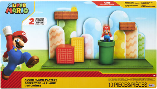 Nintendo Super Mario 2.5" Acorn Plains Leikkisetti