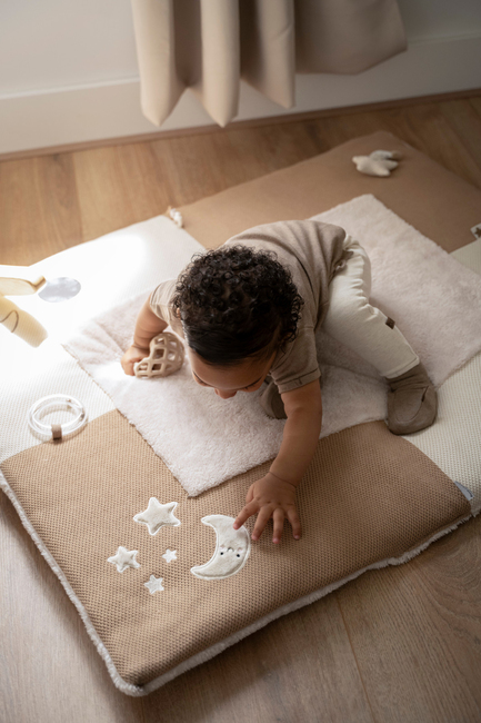 Baby's Only Heaven Leikkialusta 75x95, Clay/Warm Linen