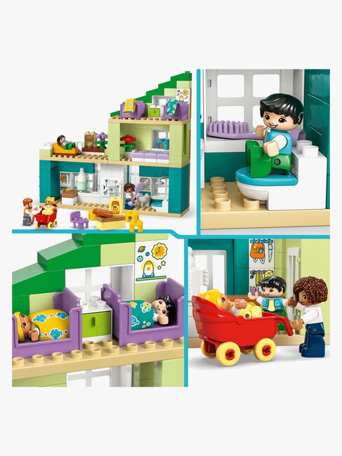 LEGO DUPLO Town 10470 Nykyaikainen omakotitalo ja hahmot 3in1