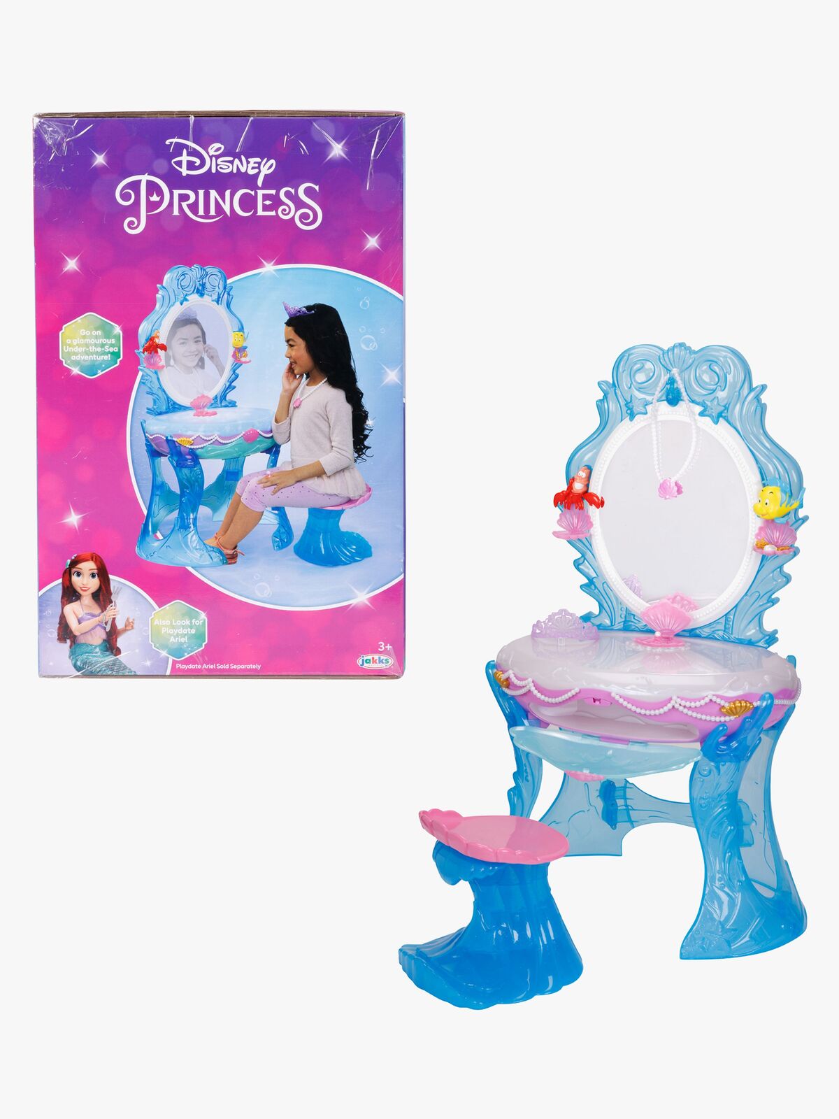 Disney Prinsessat Playdate Meikkipöytä Ariel