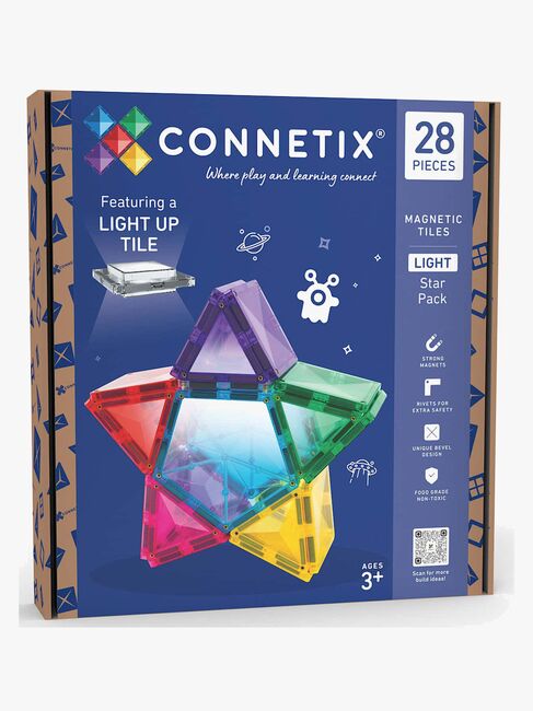 Connetix Magneettiset Rakennuspalikat Light Star 28 Osaa