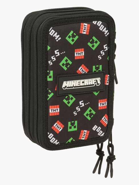 Minecraft  Täytetty Kolmilokeroinen Penaali 37 Osaa, Musta