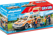 Playmobil 71037 City Life Leikkisetti Akuuttilääkärin Auto + Varusteet