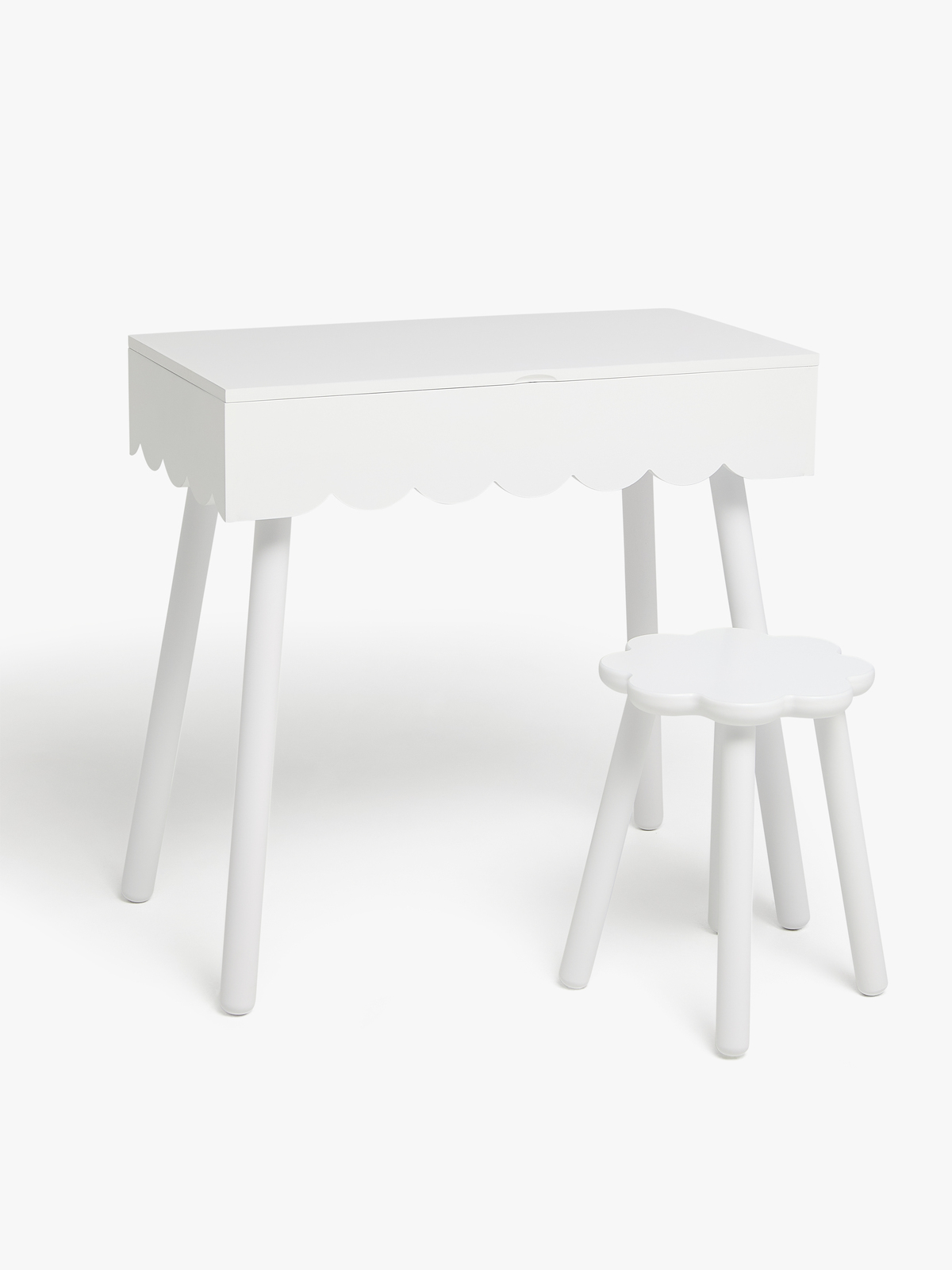 Alice & Fox Dune Meikkipöytä Junior, White