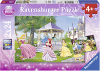 Ravensburger Palapeli Disney Prinsessat 2x24 