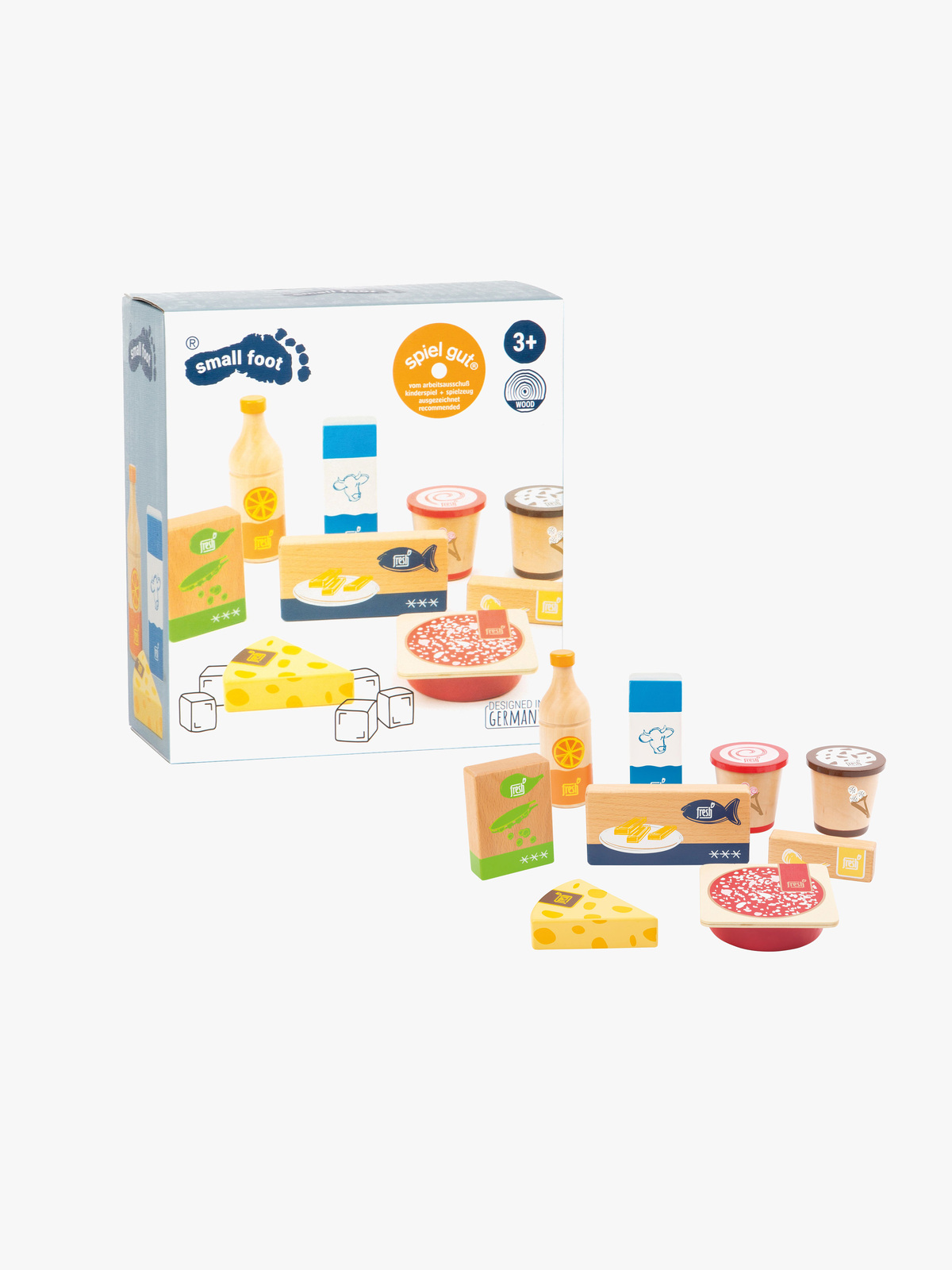 Small Foot Fresh Ruoat Puinen 9 Kpl