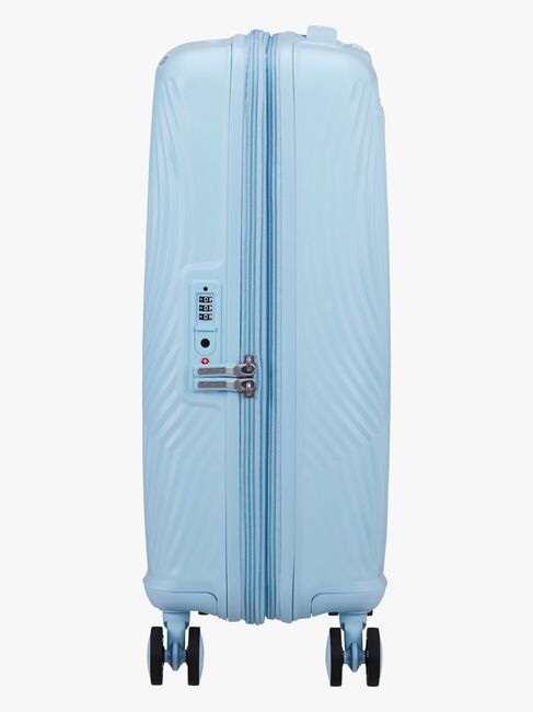 American Tourister Mickey Magic Spinner Matkalaukku 37-44L, Pastel Blue