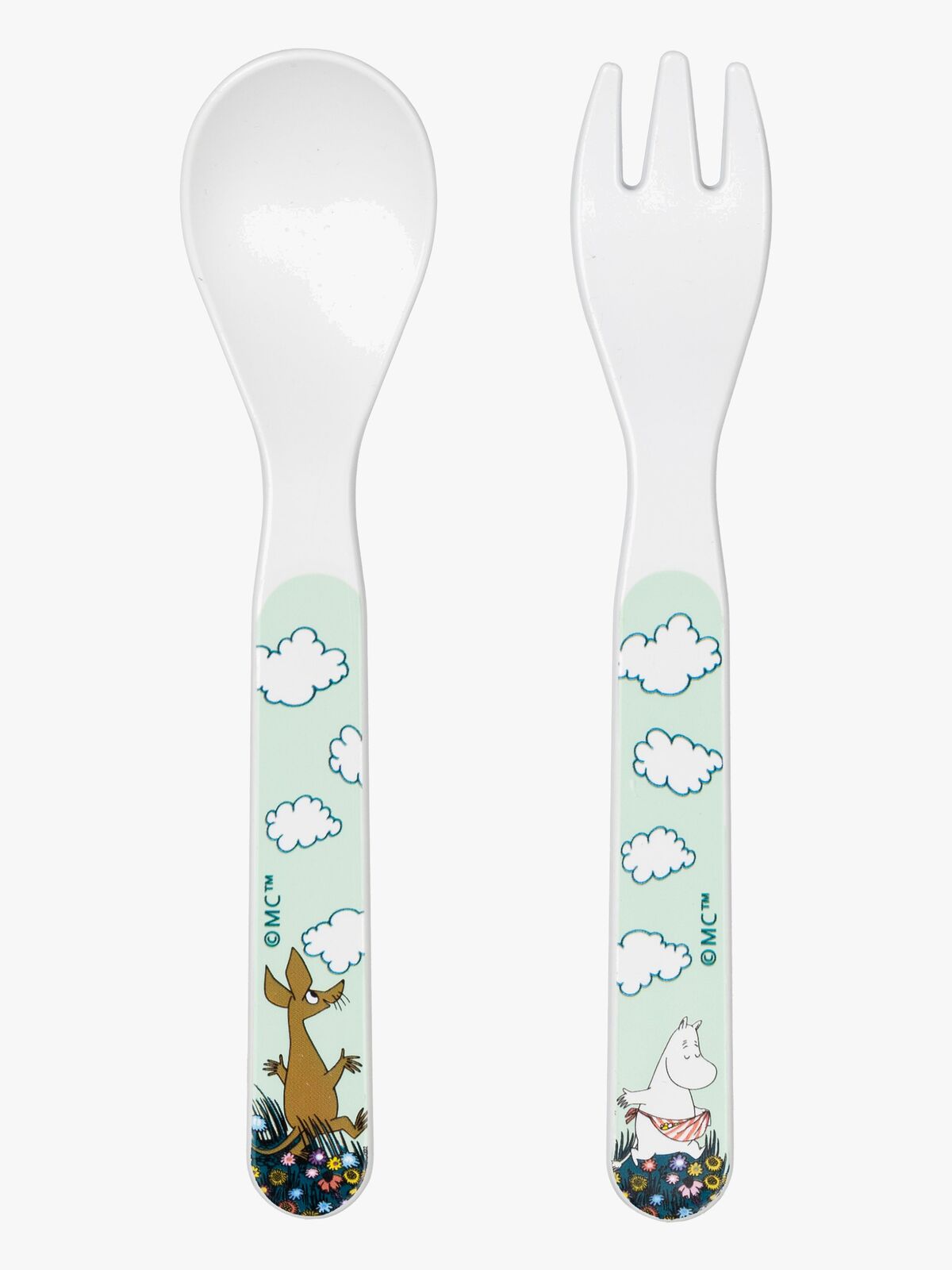 Muumi Niitty Lusikka Ja Haarukka, Vihreä