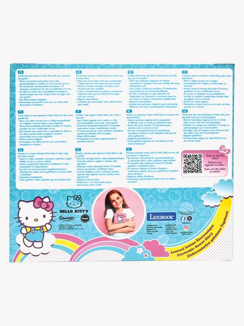 Hello Kitty Elektroninen Päiväkirja