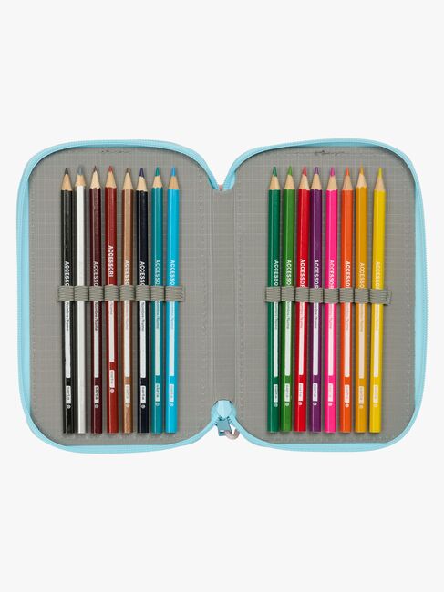 Disney Stitch  Täytetty Kolmilokeroinen Penaali 37 Osaa, Ohana