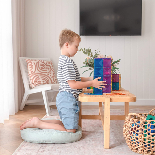 Connetix Työmaasetti Rainbow Rectangle 18 Osaa