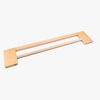Hauck Pidennysosa Turvaportti 15 cm, Eco Beech
