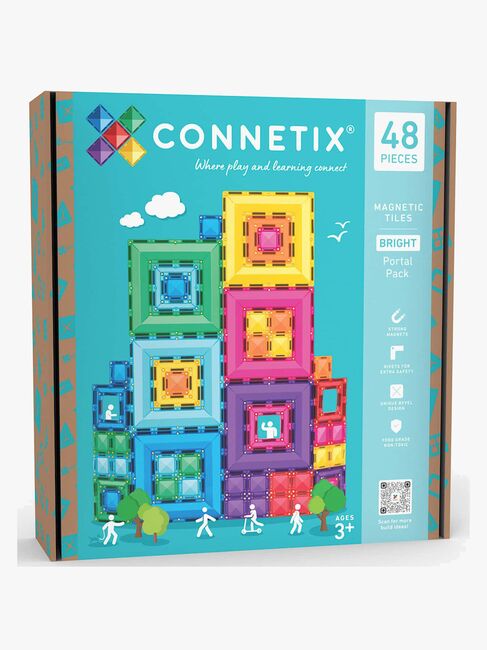 Connetix Magneettiset Rakennuspalikat Bright Portal 48 Osaa