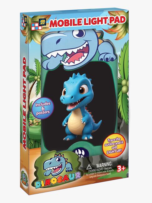 Original Glow Pad Piirustustabletti Dinosaurus
