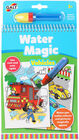 Galt Water Magic Värityskirja Ajoneuvot