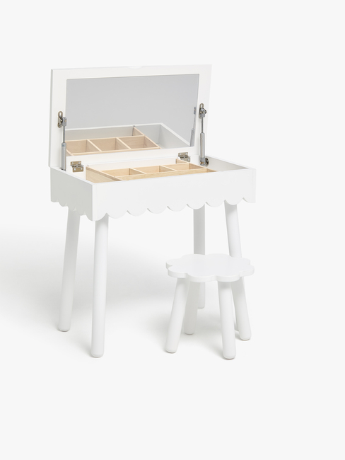 Alice & Fox Dune Meikkipöytä Toddler, White