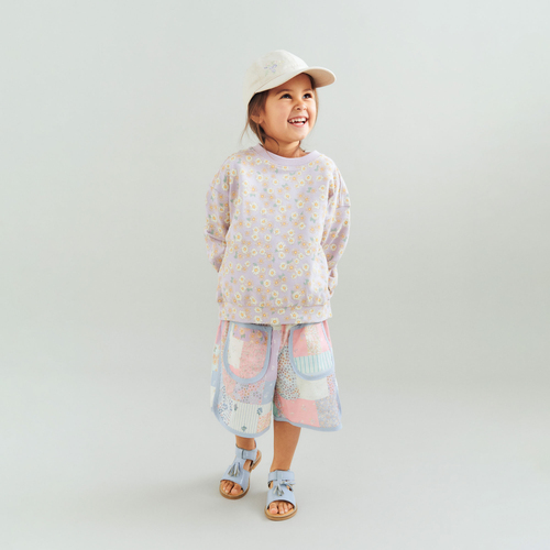 Wheat Lia Collegepaita, Lavender Daisies