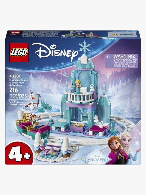 LEGO Disney Princess 43281 Elsan jäälinna ja luminen rekiseikkailu