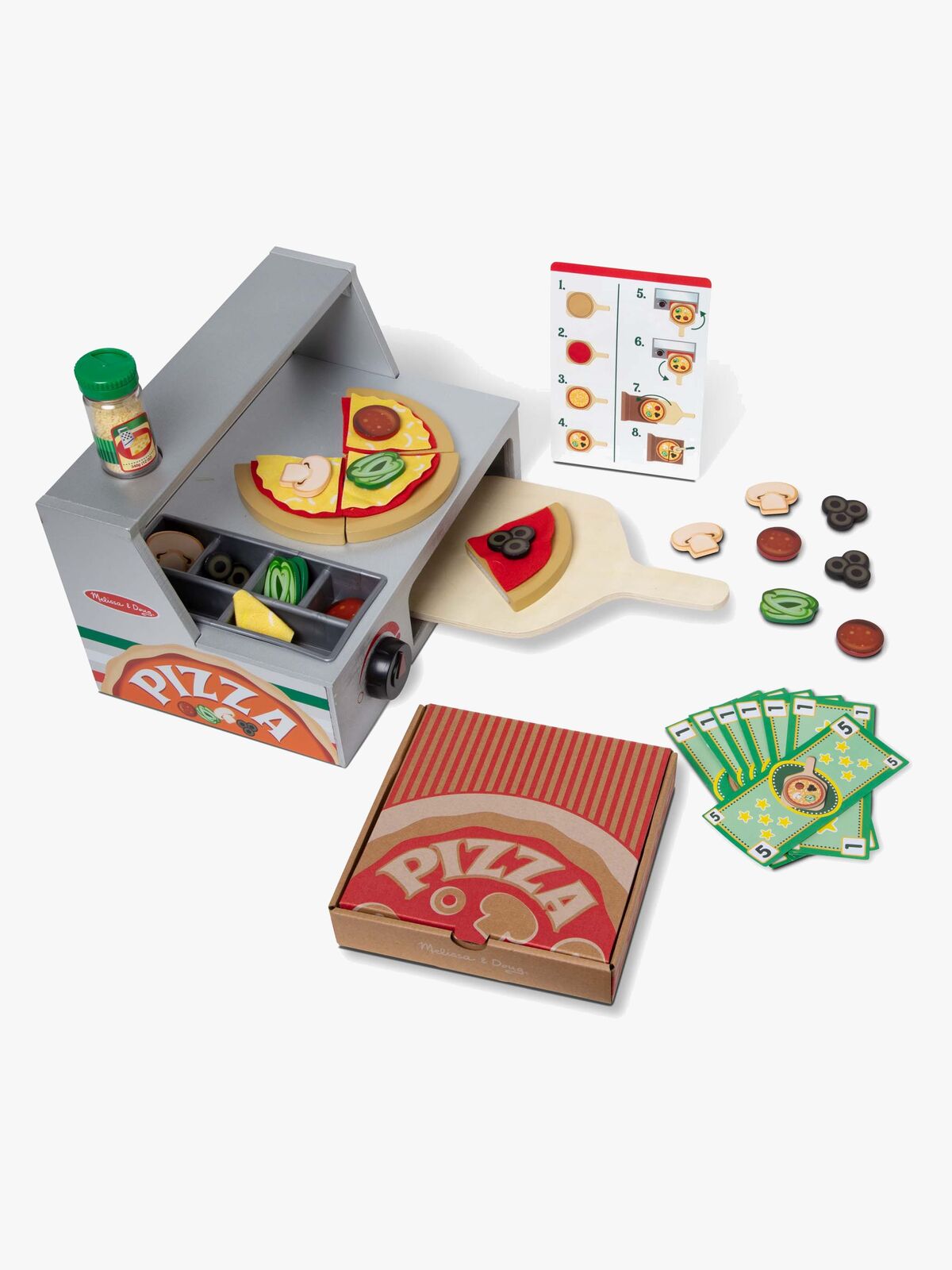 Melissa & Doug Top & Bake Pizzasetti