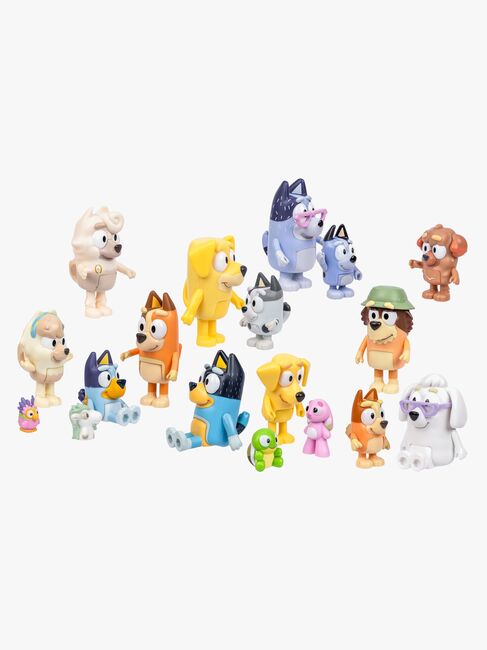 Bluey Figuurisetti Perhe & Ystävät 18 Kpl