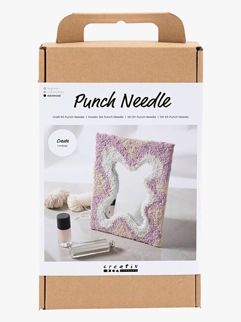 Creativ Company Askartelusetti Kirjailu Peili Pastelliväreillä