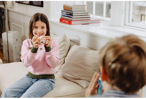 MiniLens Digikamera Yksisarvinen, Vaaleanpunainen